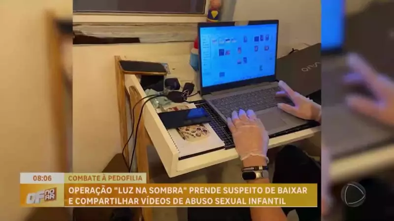 Operação prende suspeito de baixar e compartilhar vídeos de abuso sexual infantil no DF