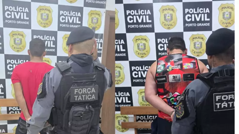 Operação tática em Porto Grande prende suspeitos de tráfico de drogas no Amapá