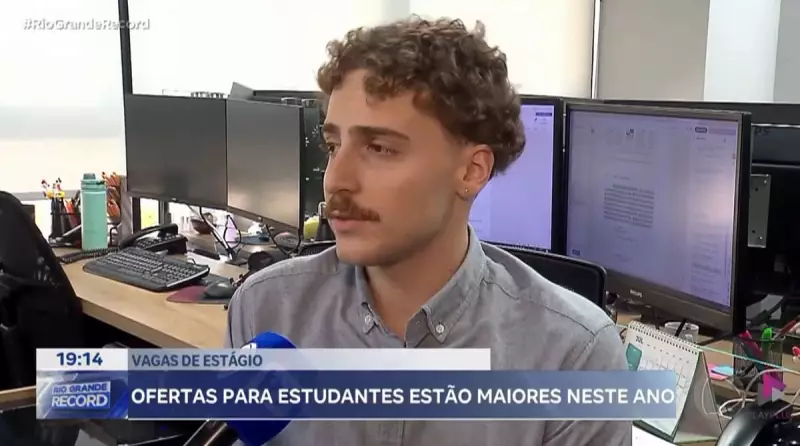 Oportunidades de estágio disparam no RS: crescimento de 20% em julho atrai estudantes
