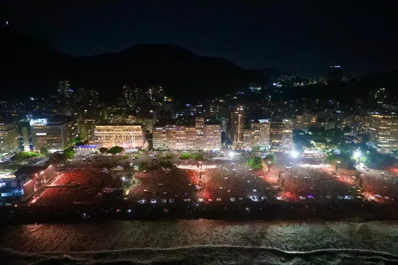 Paes responde à BBC com ironia e fórmula matemática sobre público do show de Lady Gaga em Copacabana