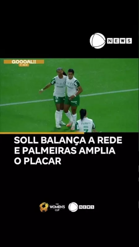 Palmeiras arrasa na rede e amplia vantagem no placar: confira os detalhes da goleada