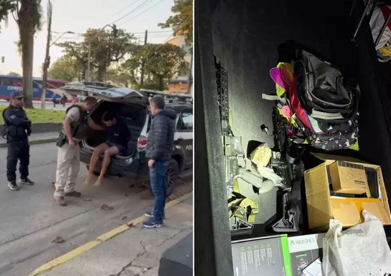 PCC: Armeiro responsável por arsenal da facção é preso com fuzis no litoral de SP