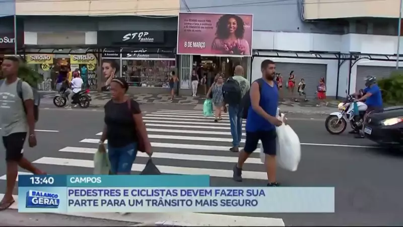 Pedestres e ciclistas: como cada um pode contribuir para um trânsito mais seguro no RJ