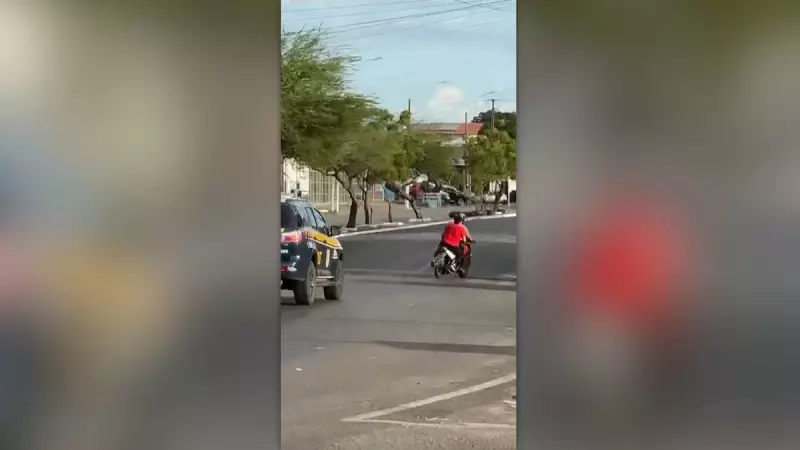 Perseguição inusitada em posto de combustíveis no Piauí: veja o que aconteceu!