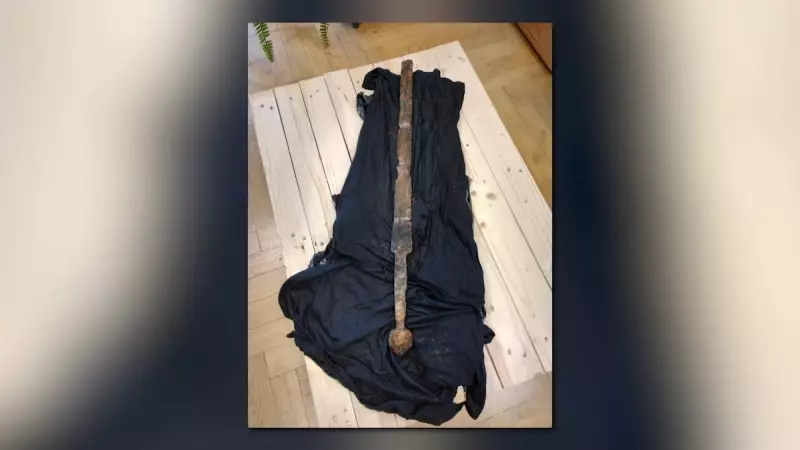 Pescador encontra espada medieval em rio na Polônia: tesouro histórico surpreende especialistas