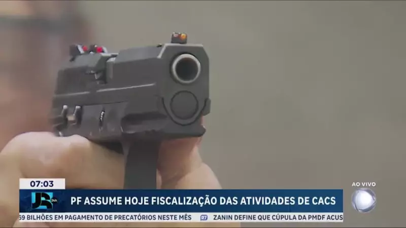 PF assume controle de armas de CACs em todo o Brasil: o que muda?