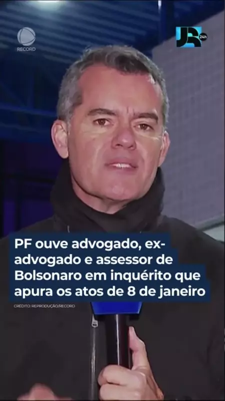 PF ouve advogado, ex-advogado e assessor de Bolsonaro em inquérito sobre atos de 8 de janeiro