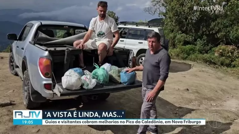 Pico da Caledônia em Nova Friburgo: beleza natural sufocada por lixo, infraestrutura precária e excesso de visitantes