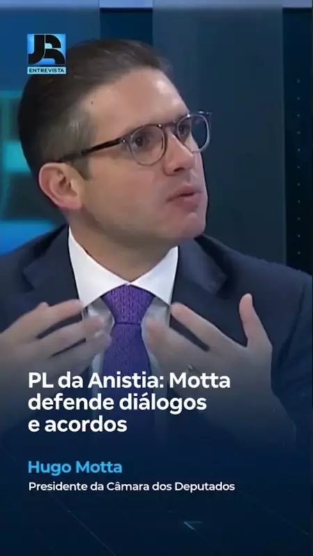 PL da Anistia: Motta defende diálogos e acordos para pacificação política