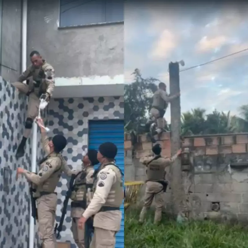 PM desmonta central clandestina de videomonitoramento usada por criminosos em Porto Seguro