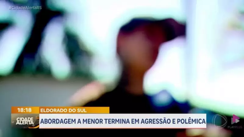 Polêmica em Eldorado do Sul: abordagem policial a adolescente viraliza e gera debate acalorado