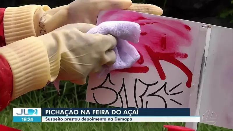 Polícia Civil identifica suspeitos de pichar área tombada na Cidade Velha, em Belém
