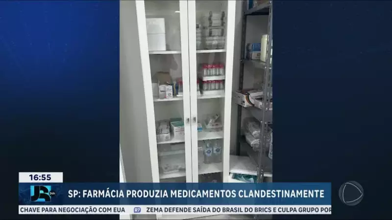 Polícia desmantela farmácia clandestina que produzia remédios falsos para emagrecer na Grande SP