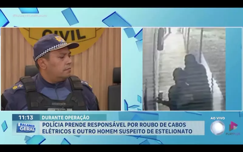 Polícia prende suspeitos por roubo de cabos elétricos e golpes em Manaus — confira os detalhes!