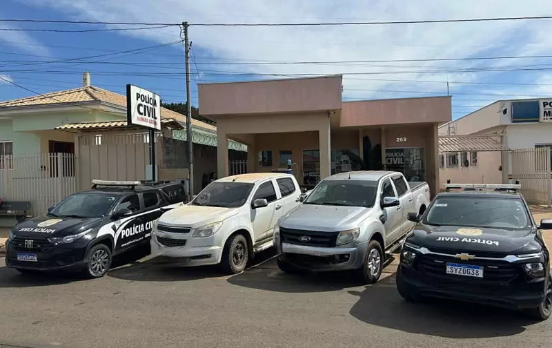 Polícia prende trio suspeito de vender máquinas agrícolas roubadas no Sul de Minas