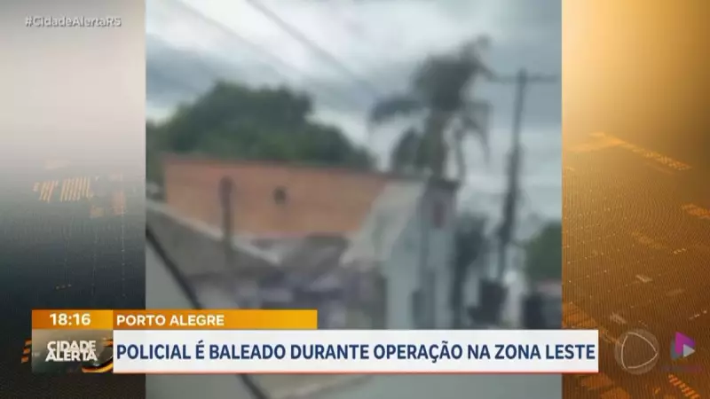 Policial Civil é baleado durante operação na Zona Leste de Porto Alegre
