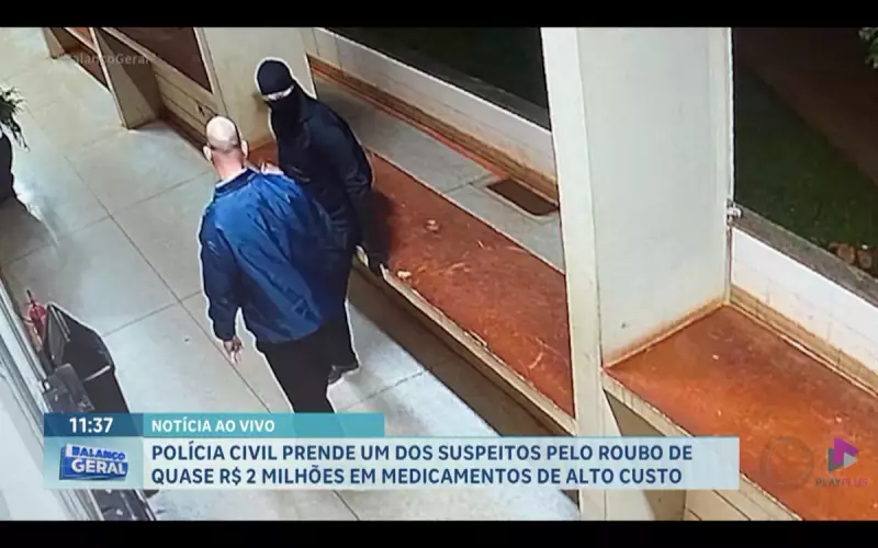 Policial Civil prende suspeito de roubo milionário em medicamentos de alto custo no interior de SP