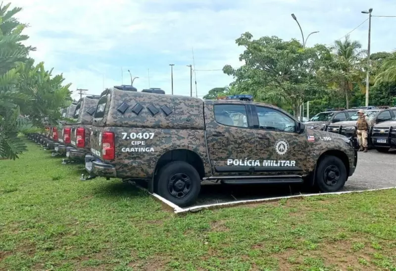 Policiamento Especializado Ganha Novas Viaturas para Reforçar Segurança Pública