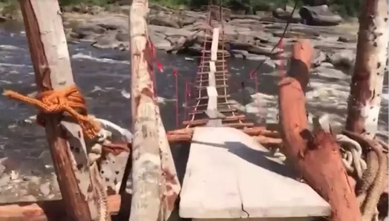 Ponte precária em Alagoas vira rota perigosa para moradores do Povoado Capivara