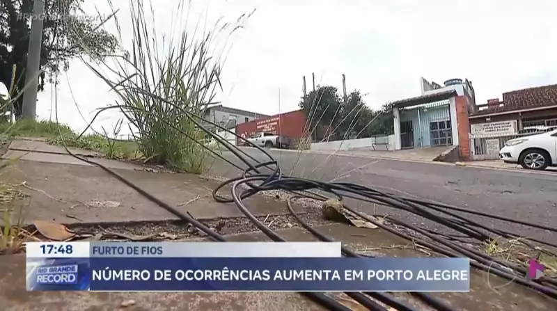 Porto Alegre intensifica guerra contra ladrões de cabos: prejuízos milionários e apagões na mira
