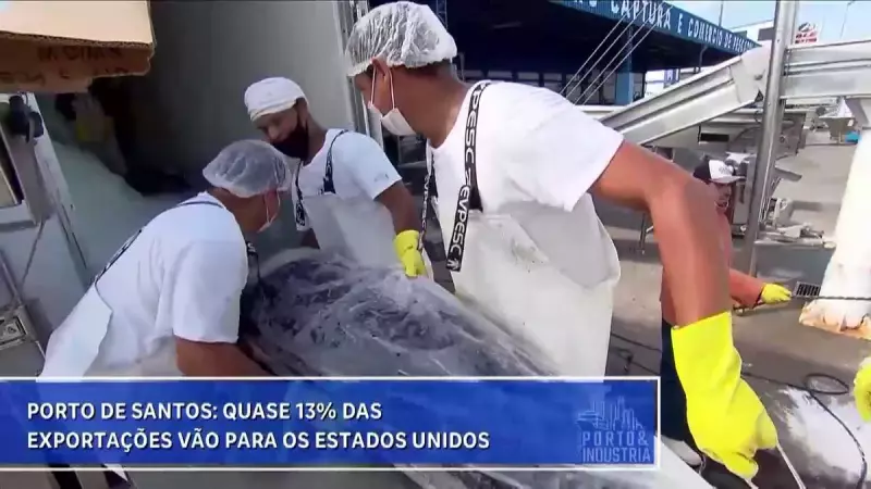 Porto de Santos: Quase 30% das Exportações Brasileiras Rumam para os EUA — Veja os Detalhes!