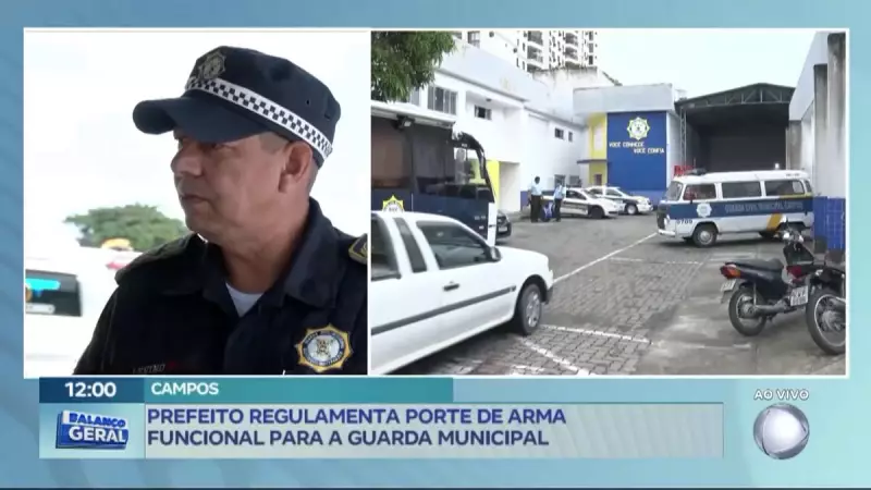 Prefeito de Campos dos Goytacazes regulamenta porte de arma funcional para guardas municipais