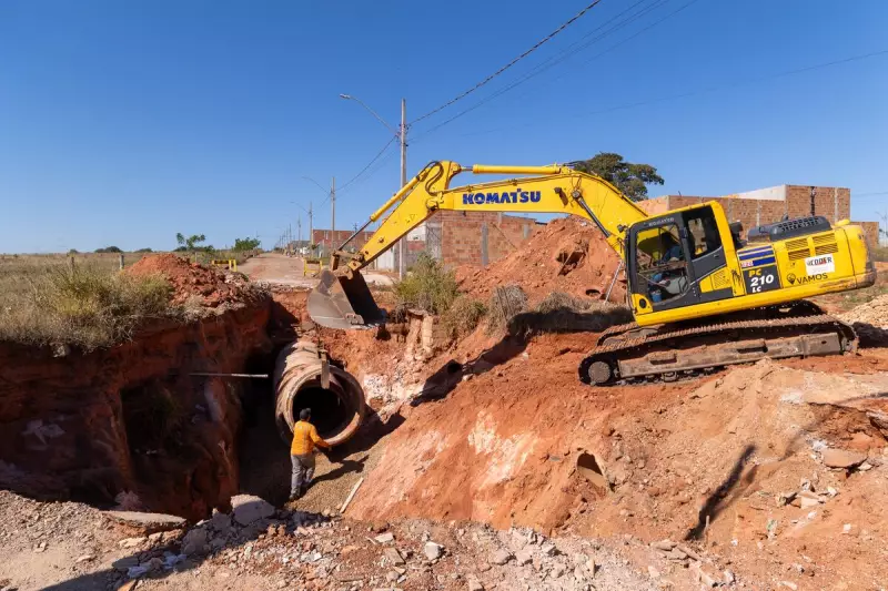 Prefeitura de Mato Grosso inicia obras para conter erosão no Parque dos Lírios