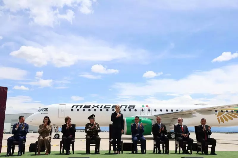 Presidente do México recebe aeronave da Embraer em cerimônia oficial
