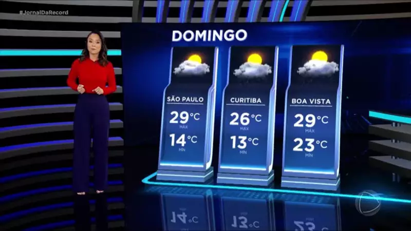 Previsão do tempo para este domingo (27/07/2025): Sol, chuva e temperaturas variadas pelo Brasil