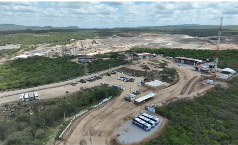 Primeira barra de ouro da mina Borborema é extraída no RN — um marco para a mineração brasileira