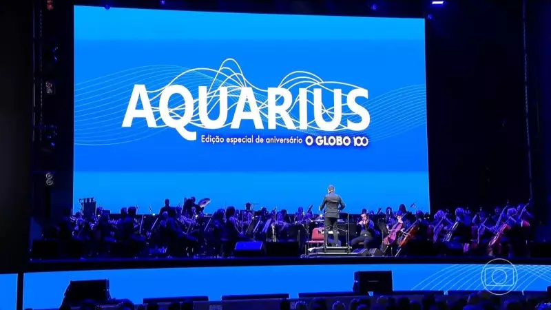 Projeto Aquarius celebra centenário d'O Globo com show inesquecível no Rio