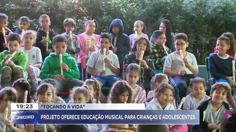 Projeto social transforma vidas através da música em Ribeirão Preto