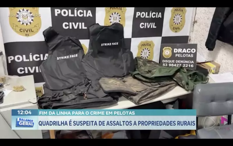 Quadrilha aterroriza propriedades rurais no RS: saiba como se proteger