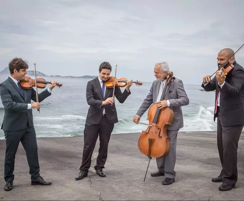 Quarteto Guanabara encanta Nova Friburgo com obras de Haydn, Schubert e Gnattali no Festival de Inverno