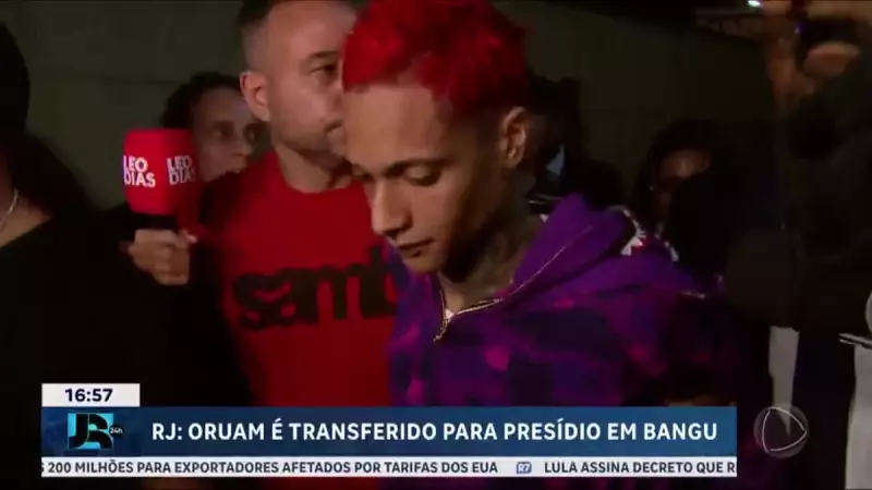 Rapper Oruam é transferido para Bangu: saiba os detalhes da mudança