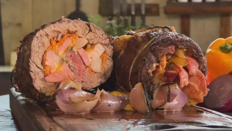 Receita Nosso Campo: Aprenda a preparar uma carne suculenta com recheio especial
