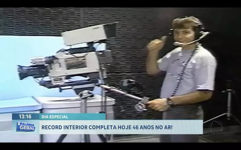 Record Interior SP celebra 46 anos no ar: tradição e credibilidade no jornalismo regional