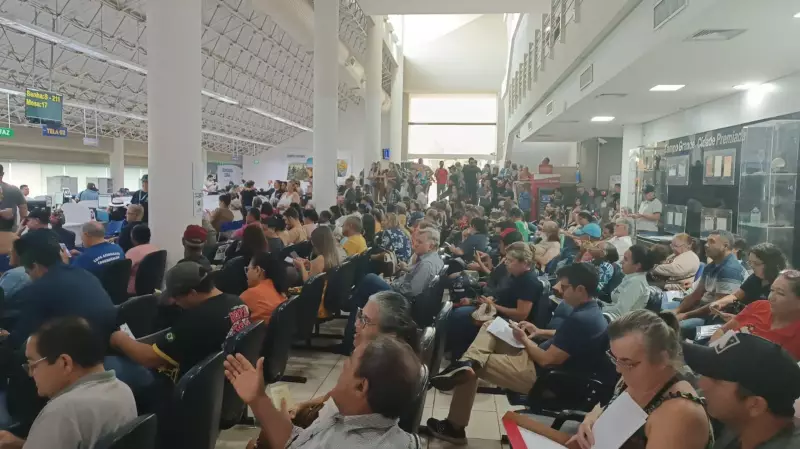Refis 2025: Último dia para regularizar dívidas com desconto tem filas enormes em Campo Grande