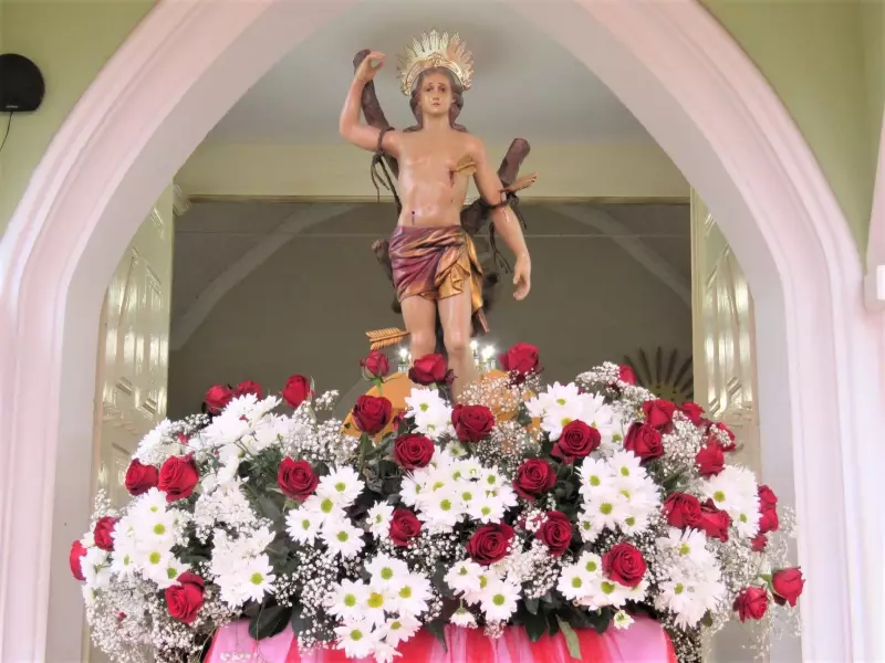 Relíquia de São Sebastião chega ao litoral norte de SP após proteção na Itália
