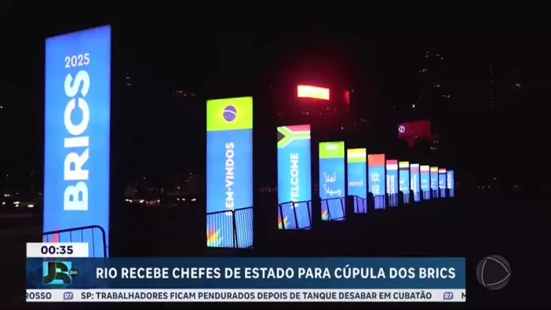 RJ intensifica segurança para receber delegações dos BRICS em 2025