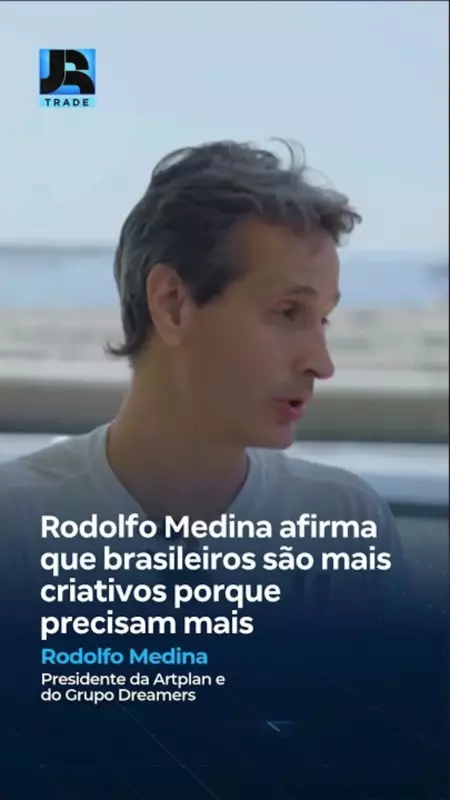 Rodolfo Medina revela: Brasileiros são mais criativos por necessidade — entenda o motivo!