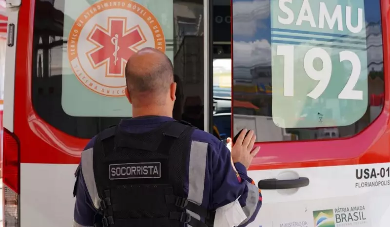 SAMU em Santa Catarina: Média de 535 Atendimentos Diários em 2025 – Grande Florianópolis Lidera