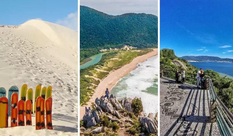 Santa Catarina bate recorde histórico de turistas estrangeiros no primeiro semestre de 2025