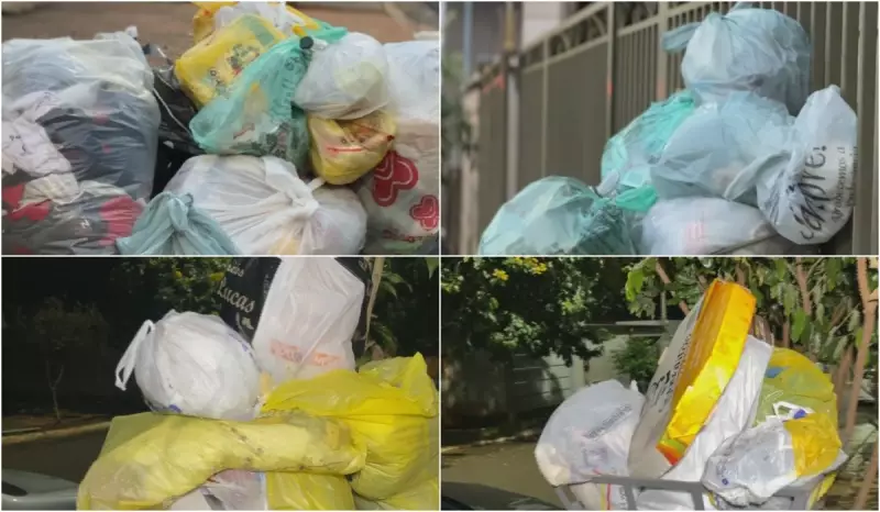 Santa Cruz do Rio Pardo: Moradores enfrentam 20 dias de lixo acumulado devido a falhas na coleta