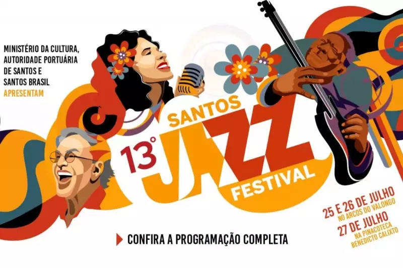 Santos Jazz Festival 2025: Gal Costa e Caetano Veloso ganham tributo emocionante com shows gratuitos