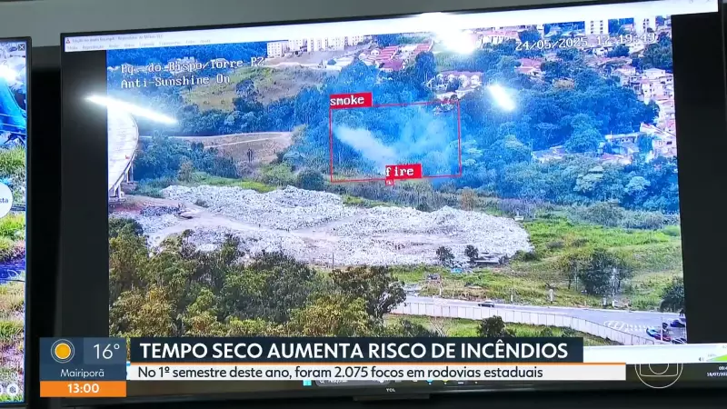 São Paulo em chamas: Estado registra mais de 2 mil focos de incêndio em rodovias no primeiro semestre