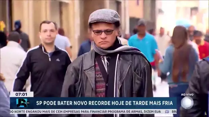 São Paulo enfrentará a tarde mais fria do ano nesta quarta-feira (2)