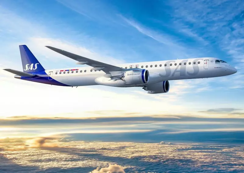 Scandinavian Airlines faz pedido histórico de 55 aviões da Embraer para impulsionar crescimento