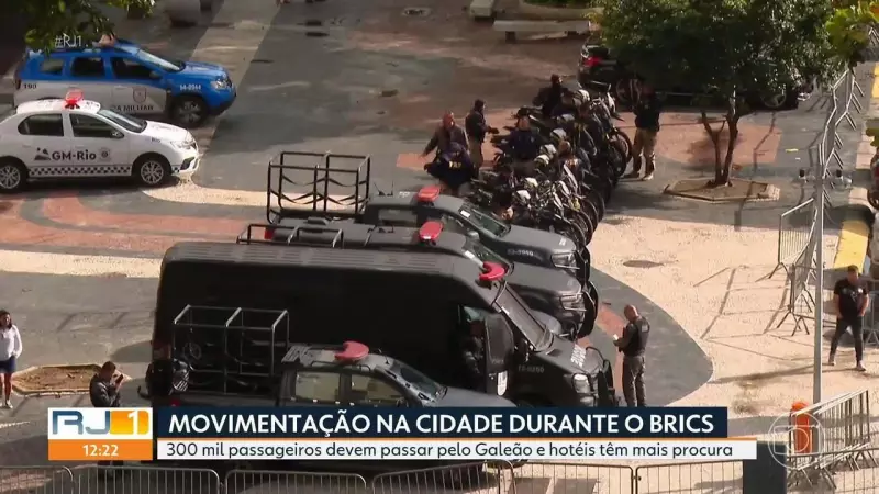 Segurança máxima no Rio: veja os preparativos para a Cúpula do BRICS