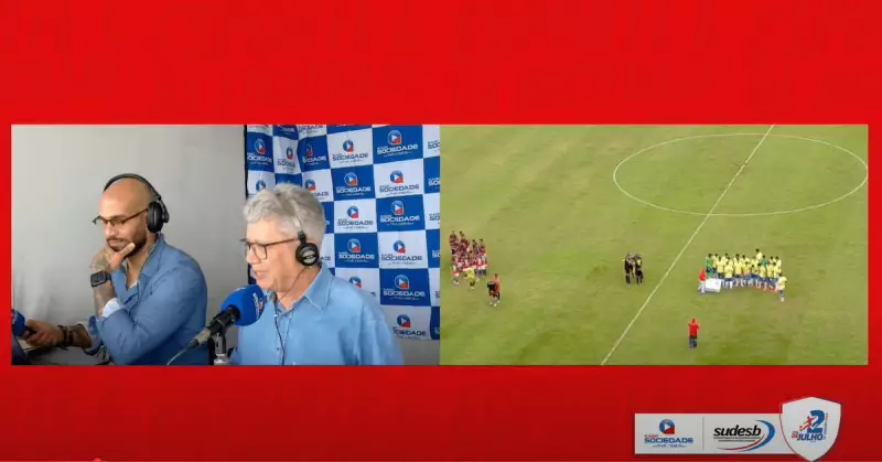 Seleção Brasileira Sub-15 arrasa Dom Macedo em jogo transmitido ao vivo pela Rádio Sociedade no YouTube
